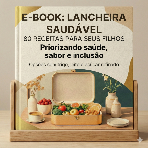 Capa do E-book Lancheira Saudável